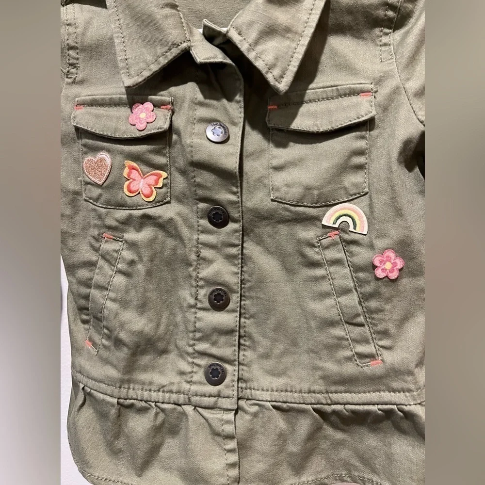 Epic Threads 2T Green Jacket with embellishments